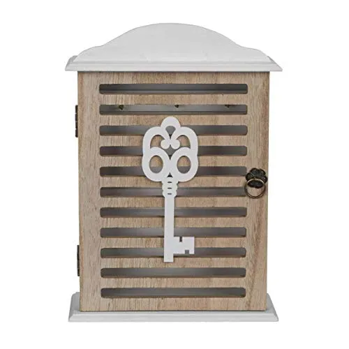 Out of the blue OOTB Schlüsselkasten im Retro Design mit weißem Schlüssel als Logo