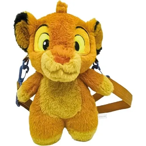 CERDÁ LIFE'S LITTLE MOMENTS Unisex Kinder Peluche Original, Suave Y Acolchado Diseño 3D-Bolso Accesorios Niños, Adolescentes Y Fans Disney Tasche, König der Löwen