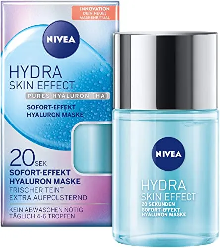 NIVEA Hydra Skin Effect 20 Sek Sofort Effekt Hyaluron Maske, 100 ml