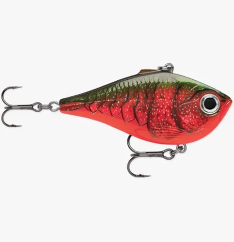 Rapala Wobbler Rippin Rap RPR07 - Red Crawdad 7cm - Köder für Angler, mit einzigartigem Rippin' Rap Design für verführerische Bewegungen im Wasser.