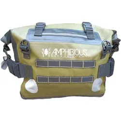 Amphibious Motobag II 2024 - Wasserdichtes Seitentaschen Set für Männer - Fahrradtaschen mit großem Stauraum und variablem Volumen von 0 bis 20 Litern. Das modulare Schnellverschlusssystem garantiert maximale Wasserdichtigkeit.