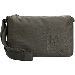 Mandarina Duck Damen MD20 Pochette, Pyrit - Damen-Clutch mit strapazierfähigem und leichtem Design, ideal für Tag und Abend, bietet drei praktische Fächer mit außenliegendem Reißverschluss.