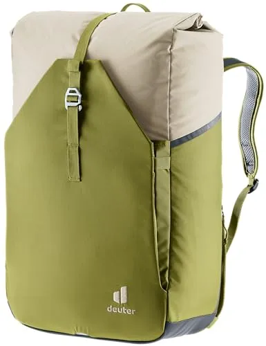 deuter Xberg 25 2in1 Rucksack Hinterradtasche - Ergonomisches Contact-Rückensystem, erweiterbar um 5 Liter und mit abnehmbarer Regenhülle für optimale Sichtbarkeit