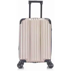 interGo Hartschalen-Trolley Reisekoffer mit 4 Rollen