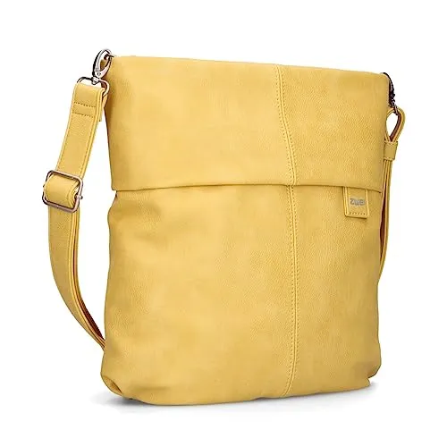 Zwei Damen Handtasche Mademoiselle.M M12 Umhängetasche in gelb von ZWEI