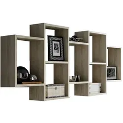 Matkam Möbel Wandregal Sonoma Eiche