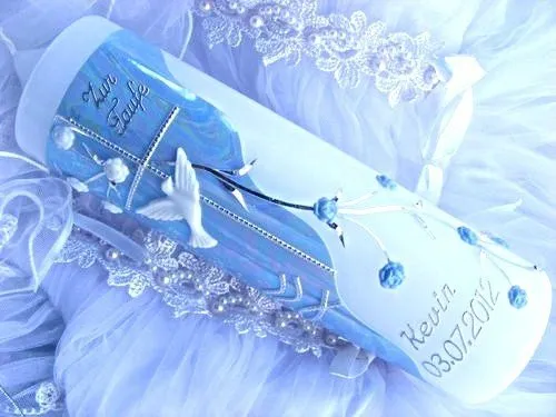 Kerzen Blau von JCHOPE