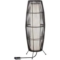 Paulmann 94320 Beleuchtungssystem Plug & Shine Warmweiß Braun - Lampen für den Außenbereich, dekorativer Lichtkorb im Rattan Look, schafft stimmungsvolles Licht im Garten und auf der Terrasse.