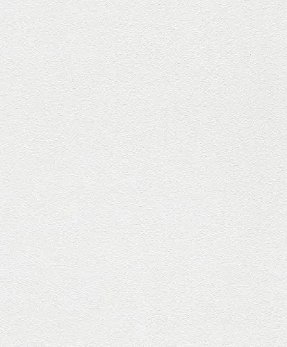 Rasch Tapete 161304 Weiße Vliestapete mit Putz-Struktur zum Überstreichen, Putz-Optik, Rauputz, Überstreichbar - 10,05m x 0,53m (LxB)
