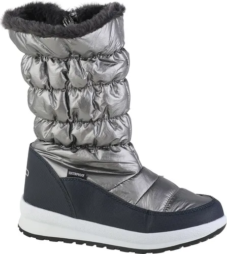 CMP Holse 39Q4996-U303 Schneestiefel für Damen, Silber, Größe 39 - Wasserdichte Schneestiefel mit CLIMA PROTECT-Membran und warmem Microfleece-Futter, ideal für Stadt und Natur. Schnelles Anziehen dank praktischem Reißverschluss.