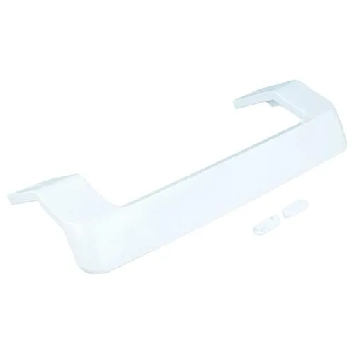 vhbw Türgriff kompatibel mit Beko CN150220PX, CN148240X, CN228230X, CN228120T, CN232122T, CN232120X Kühlschrank Kunststoff Weiß