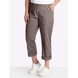 Witt Jerseyhose komfortabel in Dunkeltaupe (Größe 25)