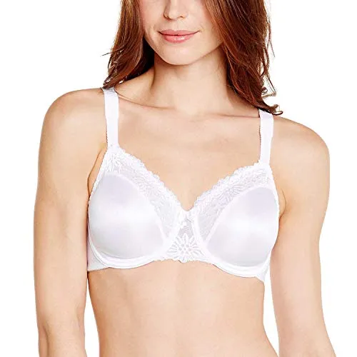 Triumph Damen Bügel-BH Ladyform Soft W X, Weiß (85C) - Funktionsunterwäsche, bietet perfekten Halt und höchsten Tragekomfort für den ganzen Tag.