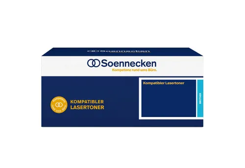 Soennecken Toner 84019 - Kompatibel mit Brother TN3170 schwarz - Toner für Brother TN-3170, liefert bis zu 7.000 Seiten in brillanter Schwarzqualität und ist eine kostengünstige Alternative zu Originalzubehör.