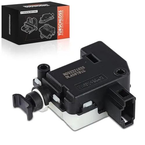 Frankberg Heckklappenschloss 2-Polig Kompatibel mit B.o.r.a 1J2 Stufenheck 1998-2013 Golf IV Variant 1J5 Kombi 1999-2006 Polo 9N Schrägheck 2001-2009