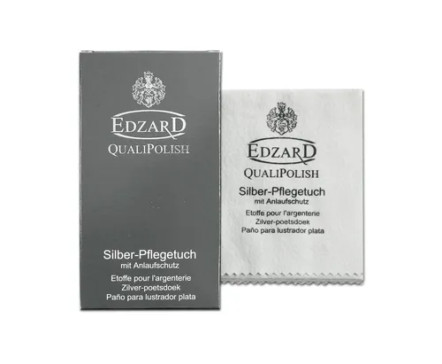 EDZARD QualiPolish® Silber-Pflegetuch Reinigungstuch (30x45 cm)