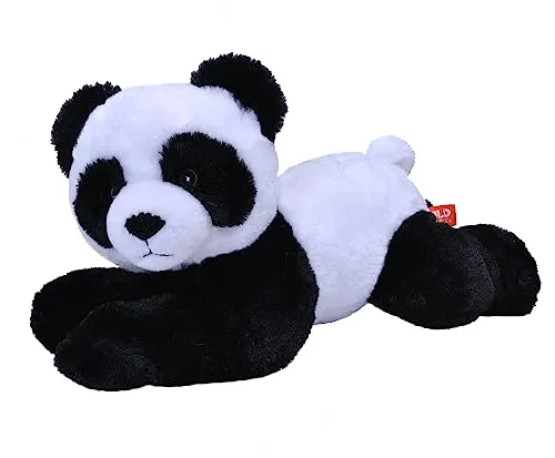 Wild Republic 24727 Panda 30 cm - Ecokins Kuscheltier - Sonstige, aus 100% Polyester, umweltfreundlich und perfekt zum Kuscheln für Kinder und Tierliebhaber.