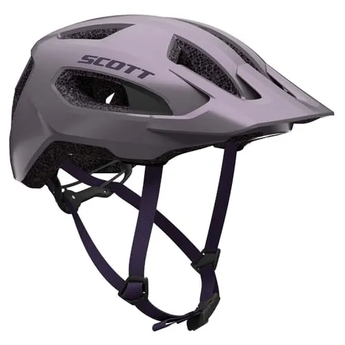 Scott Supra Fahrradhelm 54-61cm in Silver-Lila 2025 von Scott