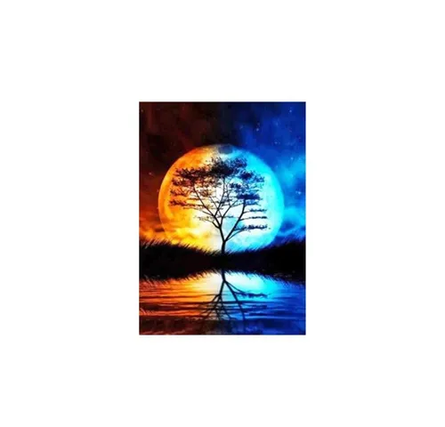 Pracht Kreativset PRACHT Diamond Painting Vollmondnacht 40x30cm