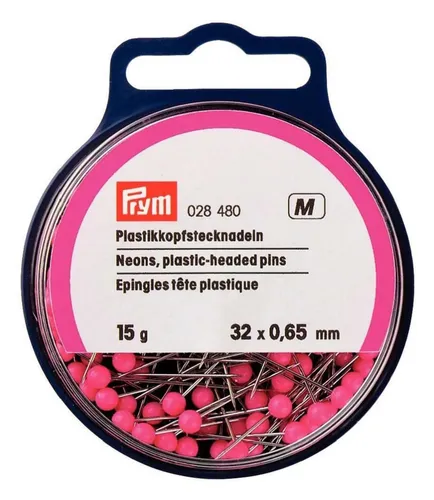Produktbild PRYM NEONS Buntkopfnadeln in runder Dose