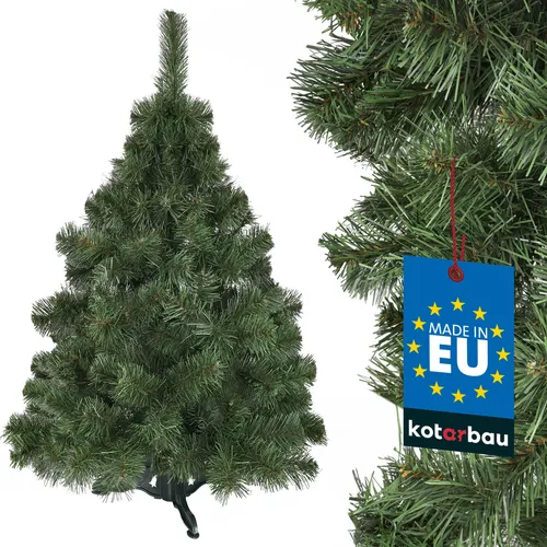 KOTARBAU® Künstlicher Weihnachtsbaum 100 cm Kiefer Kiefernbaum mit Plastik Ständer Christbaum Weihnachtsbaum Künstlich wie Echt Kunstbaum Weihnachten Christmas Tree