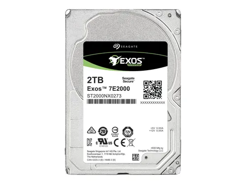 Seagate ENTERPRISE CAP 2.5 HDD 2TB SAS - Festplatte - intern - Nearline mit 2 TB Speicher, ideal für leistungsstarke Serveranwendungen und hohe Datenverfügbarkeit.
