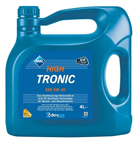 Aral HighTronic 5W-40, 4 Liter