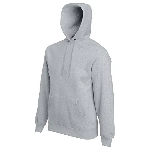 Premium Hooded Sweat - Farbe: Heather Grey - Größe: M