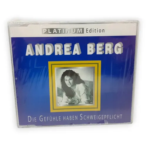 Andrea Berg Die Gefühle haben Schweigepflicht Maxi CD Platinum Edition HitMedley