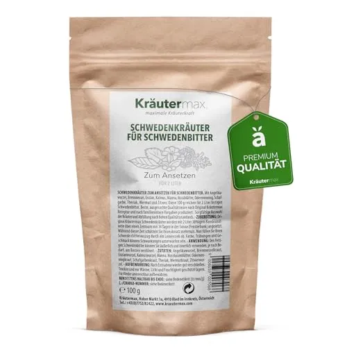 Produktbild SCHWEDENKRÄUTER für Schwedenbitter-Ansatz 2 Liter