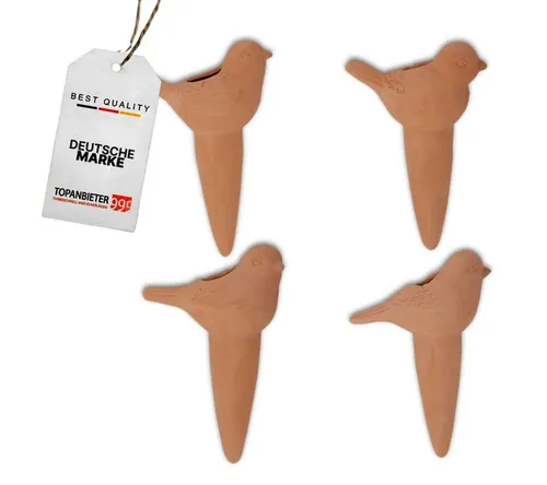 Topanbieter999 Bewässerungskugel Bewässerungshilfe Vogel 4er Set