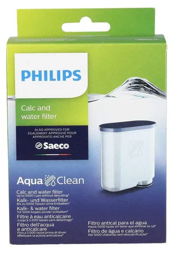 Philips Seaco 421946039401 CA6903/10 Wasserfilter Kaffeeautomatenwasserfilter Frischwasserfilter Filter AquaClean Wasserfilterkartusche Filter Kaffeemaschine Kaffeeautomat Espressovollautomat
