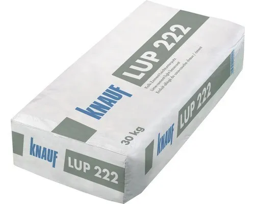 KNAUF Lup 222 Kalk-Zement-Leichtputz 30kg - Putz für Außenanwendungen mit hervorragender Wärmedämmung, ideal für energieeffizientes Bauen.