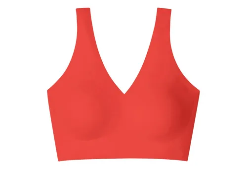 Schiesser Bustier Microfaser Invisible Soft - 500 rot - Bustiers: ultrasoft aus Microfaser mit herausnehmbaren Pads, stützend und unsichtbar selbst unter enganliegender Kleidung.