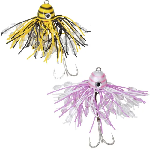 Black Cat Battle Teaser - Wels Vertikalköder, Gewicht:200g, Farbe:gelb/schwarz