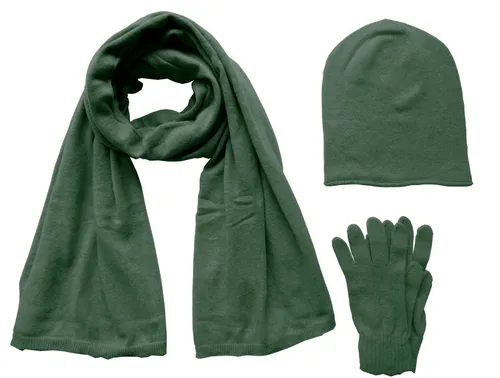 Beanie Mütze Slouch / XXL Schal / Handschuhe aus Kaschmir / Cashmere / Wolle