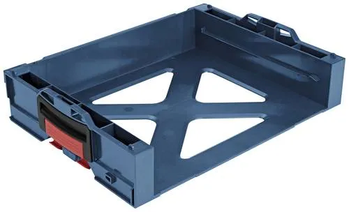 Bosch Professional i-BOXX 1600A016ND Transportkiste - Werkzeugkasten aus robustem ABS in Blau, ideal für den sicheren Transport und die übersichtliche Aufbewahrung von Werkzeugen und Zubehör.