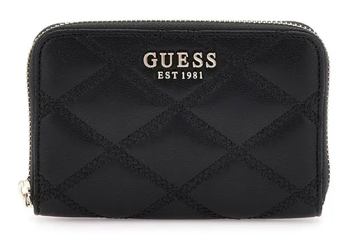 Guess Geldbörse SLG Medium Zip Around Wallet in schwarz von GUESS