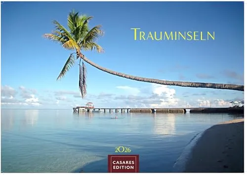 Trauminseln Kalender 2026 – Wandkalender | Fotokalender Naturkalender 24x35cm - Hochwertige Fotos von den schönsten Trauminseln weltweit – perfekt für Natur- und Reiseenthusiasten.