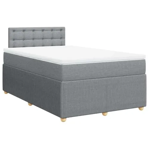 vidaXL Boxspringbett mit Matratze 120x190 cm von vidaXL
