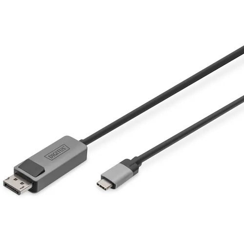 1.00m Digitus Adapter USB3.0/C -> DP 8K schwarz