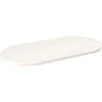 vidaXL Tischplatte Weiß 90x45 cm aus massivem Kiefernholz - Zubehör für Möbel: Hochwertige, langlebige Tischplatte aus massivem Kiefernholz, ideal zur Auffrischung von Tischen in Restaurants, Cafés oder deinem Zuhause. Sofort einsatzbereit mit behandelter Oberfläche.