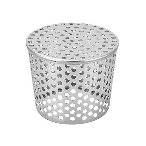 Dachrinnen Laubschutz Edelstahl 304,Regenrinnen Laubschutz,Fallrohrschutz,Laubfang Fallrohr,Dachrinne Sieb,Dachrinnenschutz Edelstahl,Abfluss Fallrohrschutz,Regenrohrschutz Schutzgitter (90-110mm)