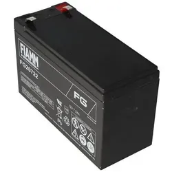 Fiamm FG20722 Akku 12 Volt, 7,2Ah - Wartungsfreier Blei-Gel Akku mit 6,3mm Steckkontakten, tiefentladesicher und ideal für vielseitige Anwendungen, auch in untypischen Positionen einsetzbar.