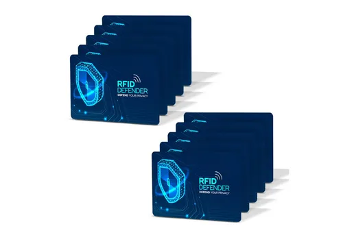 Tec-Expert Geldbörse RFID DEFENDER 10er Set