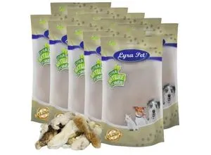 Lyra Pet® Kaninchenpfoten mit Fell 10 kg - Hundefutter: Natürliche Wurmkur mit Fell, ideal für gesunde Zähne und Magen-Darm-Reinigung. Premiumqualität, 100 % schonend luftgetrocknet und ohne chemische Zusatzstoffe!