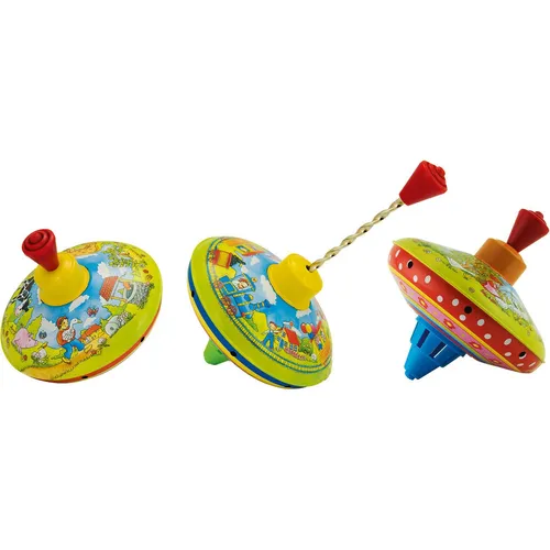 Goki 4013594530590 Brummkreisel, Gänseliesel, Zug, Hans im Glück Spielzeug