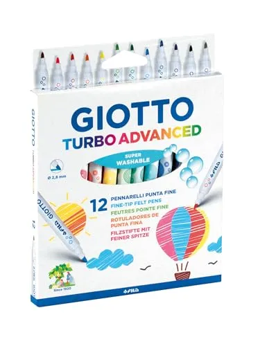 Giotto 426000 Turbo Advanced Filzstifte (mehrfarbig)