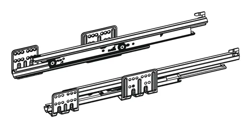 Hettich Actro Vollauszug 9240891 mit Silent System
