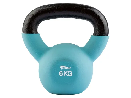 CRIVIT Kettlebell Gusseisen 6 kg – Ideal für Krafttraining